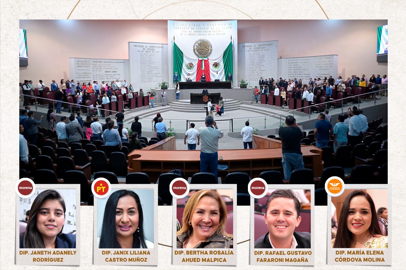 Autoriza Congreso licencias a diputadas y diputado para separarse del cargo
